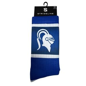 Strideline Royal Crew Socks Men's M/L Blue‎ Knight NWT